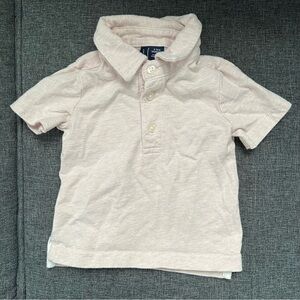 Janie and Jack Pink Polo Shirt Classic Short Sleeve